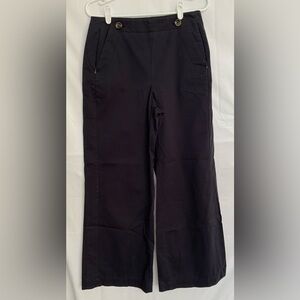Classic Women's Black Wide-Leg Pants
